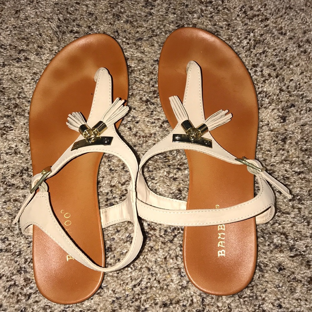 BAMBOO SANDALS!